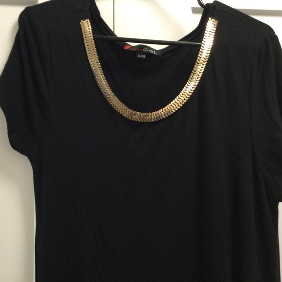 Lovely Black Dress/Top - Picture 3 of 7